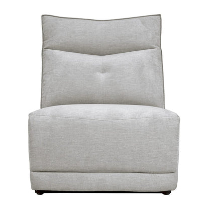 Homelegance  - Tesoro 6-Piece Modular Power Reclining Sectional W/ Power Headrests and USB Ports in Mist gray - 9509MGYx6LRRRPWH  view 3