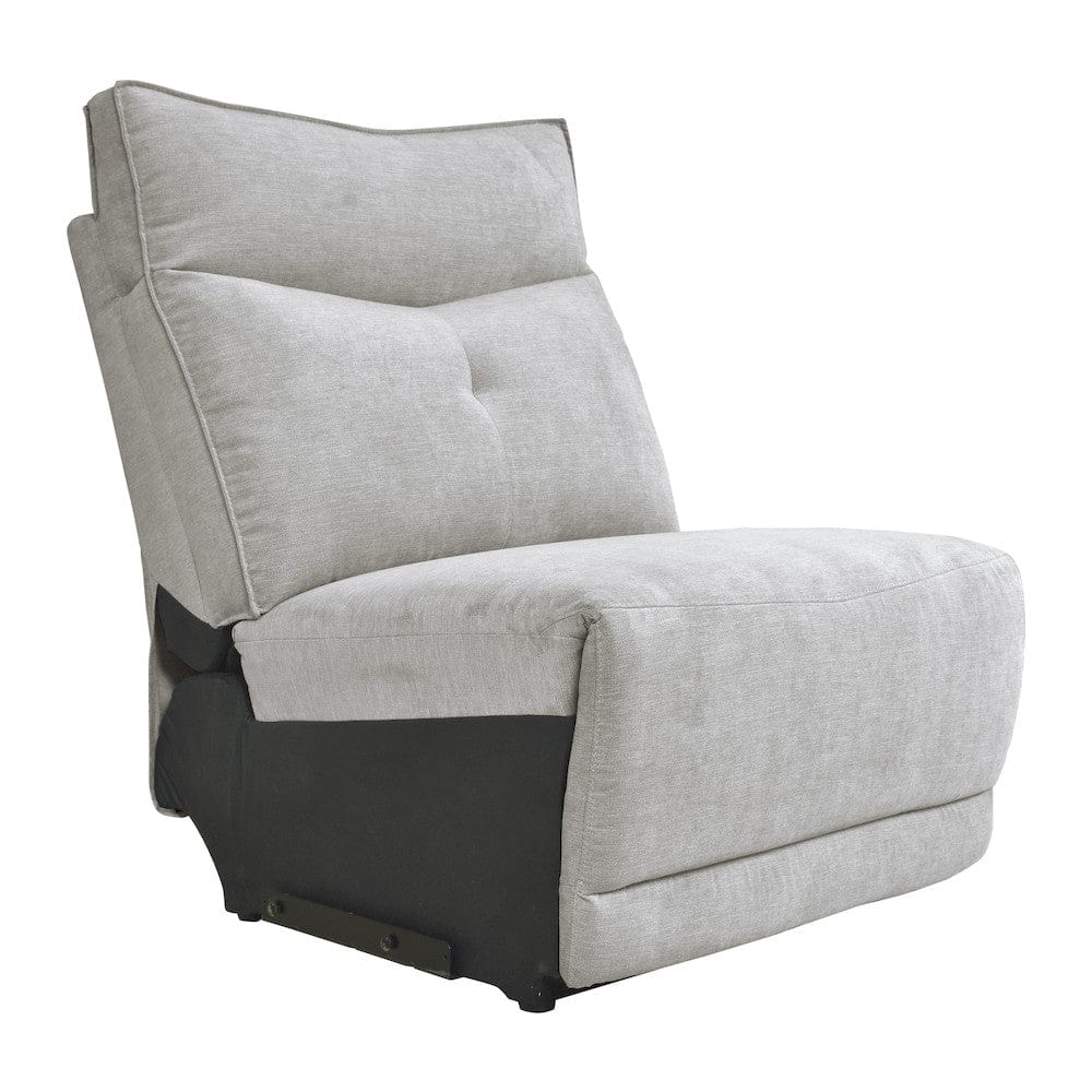 Homelegance  - Tesoro 6-Piece Modular Power Reclining Sectional W/ Power Headrests and USB Ports in Mist gray - 9509MGYx6LRRRPWH  view 4