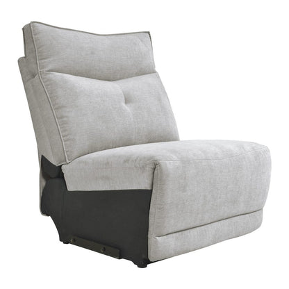 Homelegance  - Tesoro 6-Piece Modular Power Reclining Sectional W/ Power Headrests and USB Ports in Mist gray - 9509MGYx6LRRRPWH  view 4