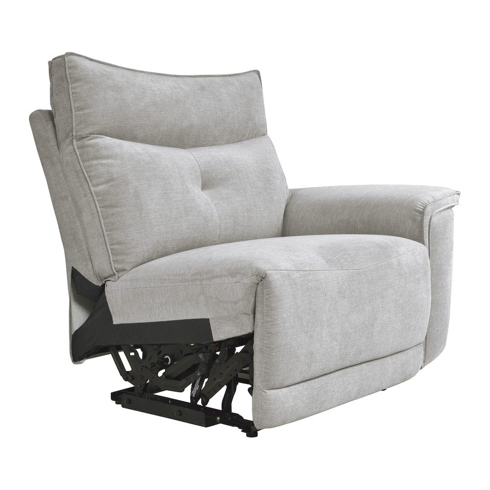 Homelegance  - Tesoro 6-Piece Modular Power Reclining Sectional W/ Power Headrests and USB Ports in Mist gray - 9509MGYx6LRRRPWH  view 9