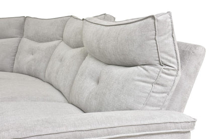 Homelegance  - Tesoro 6-Piece Modular Power Reclining Sectional W/ Power Headrests and USB Ports in Mist gray - 9509MGYx6LRRRPWH  view 11