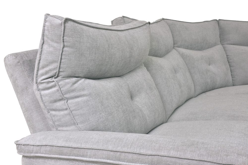 Homelegance  - Tesoro 6-Piece Modular Power Reclining Sectional W/ Power Headrests, Right Chaise and USB Port in Mist gray - 9509MGYx6LRPWH5R  view 2