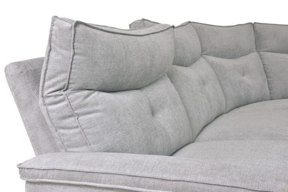 Homelegance  - Tesoro 6-Piece Modular Power Reclining Sectional W/ Power Headrests, Right Chaise and USB Port in Mist gray - 9509MGYx6LRPWH5R  view 2
