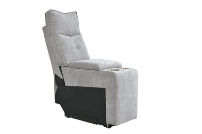 Homelegance  - Tesoro 6-Piece Modular Power Reclining Sectional W/ Power Headrests, Right Chaise and USB Port in Mist gray - 9509MGYx6LRPWH5R  view 4