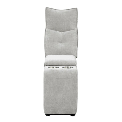 Homelegance  - Tesoro 6-Piece Modular Reclining Sectional W/ Right Chaise in Mist gray - 9509MGYx6LR5R  view 3