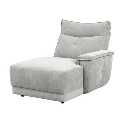 Homelegance  - Tesoro 6-Piece Modular Reclining Sectional W/ Right Chaise in Mist gray - 9509MGYx6LR5R  view 9