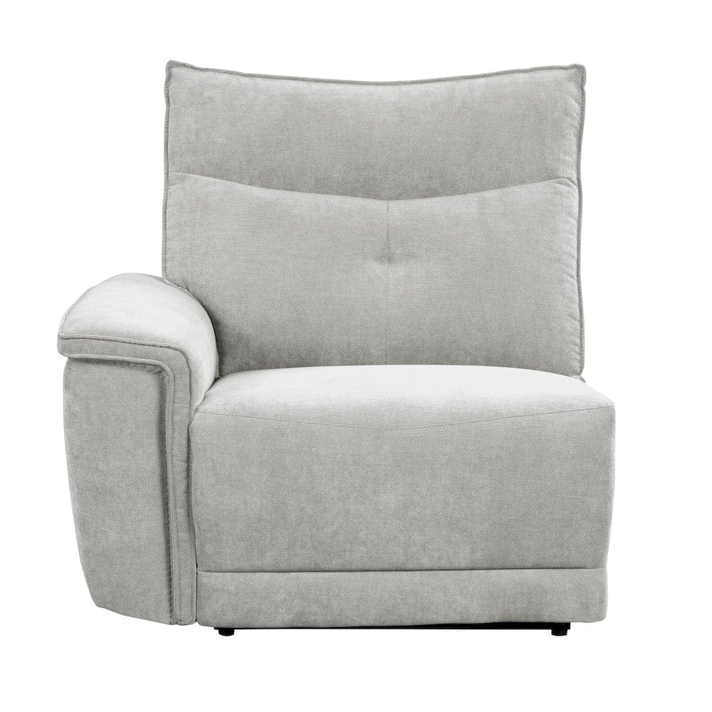 Homelegance  - Tesoro 6-Piece Modular Reclining Sectional W/ Right Chaise in Mist gray - 9509MGYx6LR5R  view 11