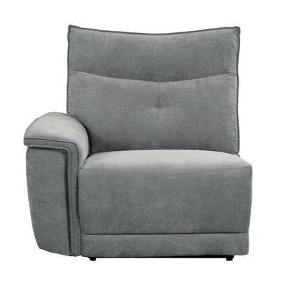 Homelegance  - Tesoro Power Double Reclining Sofa W/ Power Headrests and USB Ports in Dark gray - 9509DG-3PWHx  view 9