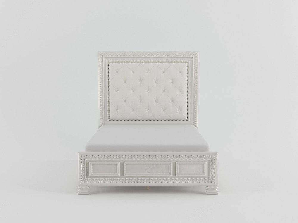 Homelegance  - Theodora California King Bed in Pearl white - 1596K-1CKx  view 12