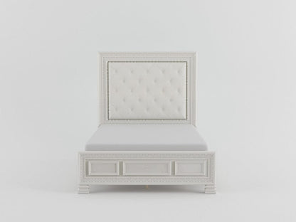 Homelegance  - Theodora California King Bed in Pearl white - 1596K-1CKx  view 12