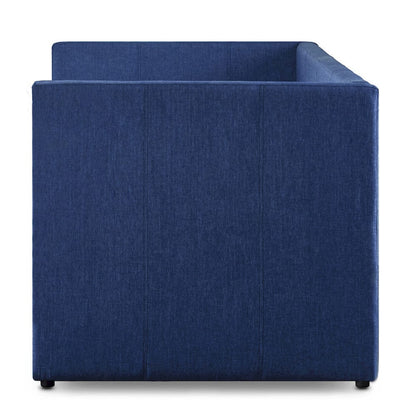 Homelegance  - Therese Daybed W/ Trundle in Blue - 4969BUx  view 6