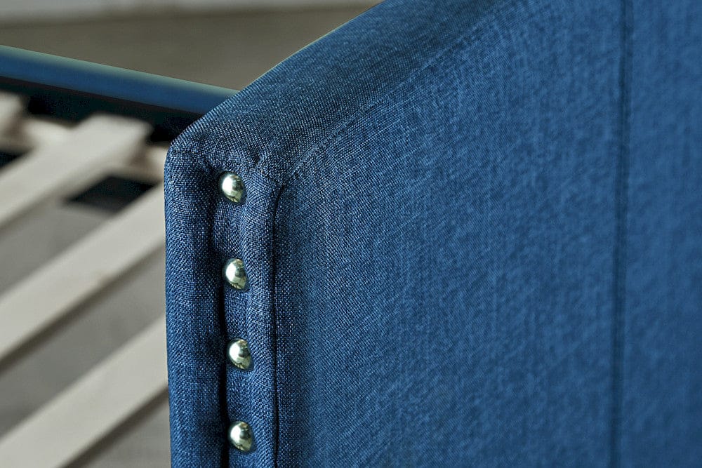 Homelegance  - Therese Daybed W/ Trundle in Blue - 4969BUx  view 9