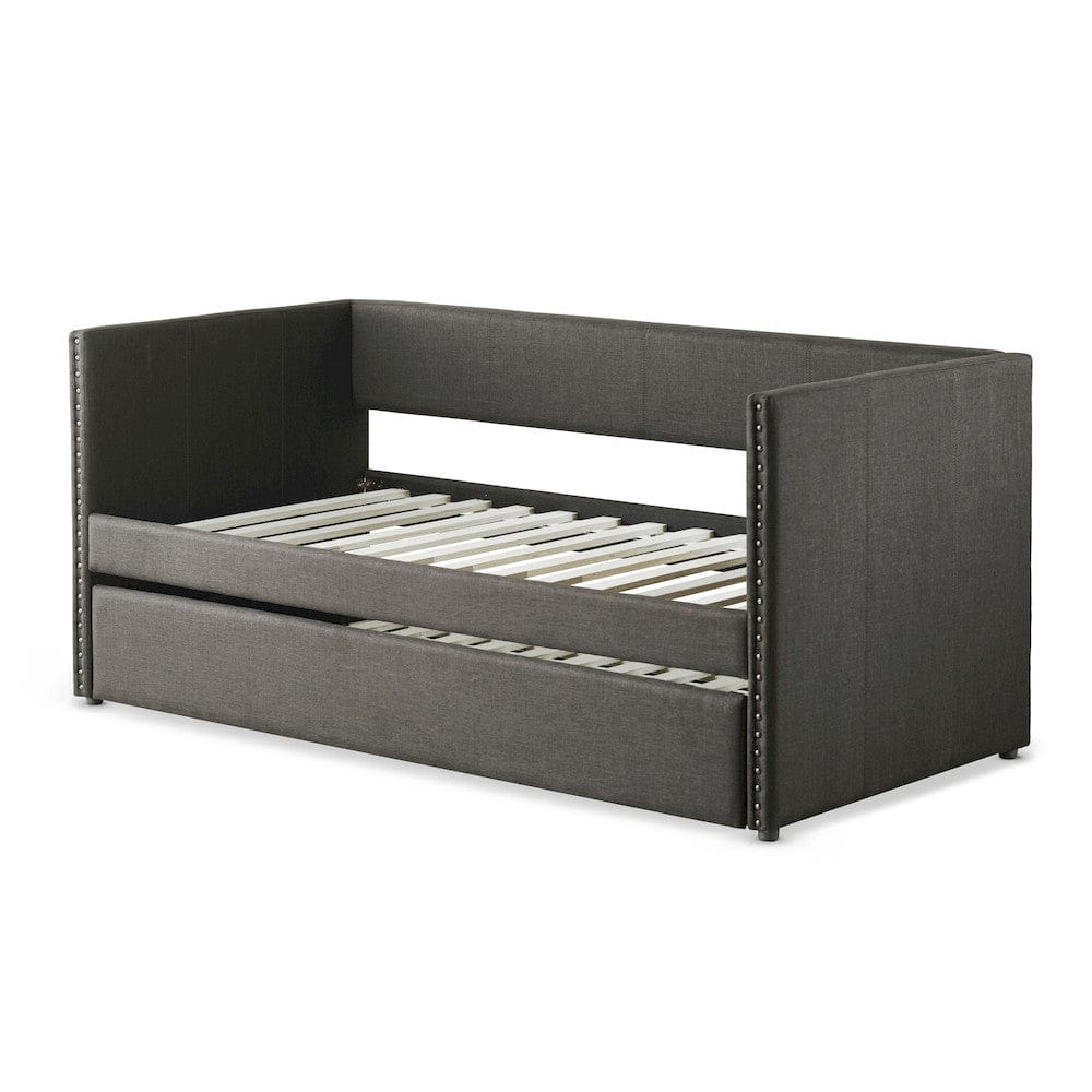 Homelegance  - Therese Daybed W/ Trundle in Gray - 4969GYx  view 7