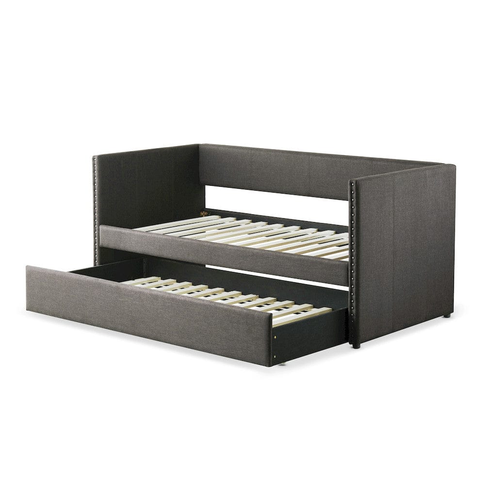 Homelegance  - Therese Daybed W/ Trundle in Gray - 4969GYx  view 10