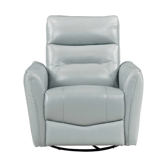Homelegance  - Thomas Swivel Glider Reclining Chair in Aqua - 9713AQA-1SW  view 1