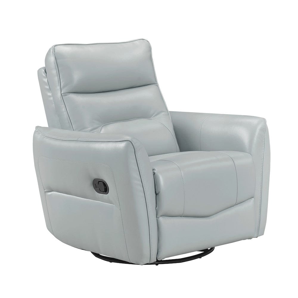 Homelegance  - Thomas Swivel Glider Reclining Chair in Aqua - 9713AQA-1SW  view 4