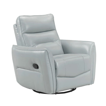 Homelegance  - Thomas Swivel Glider Reclining Chair in Aqua - 9713AQA-1SW  view 4