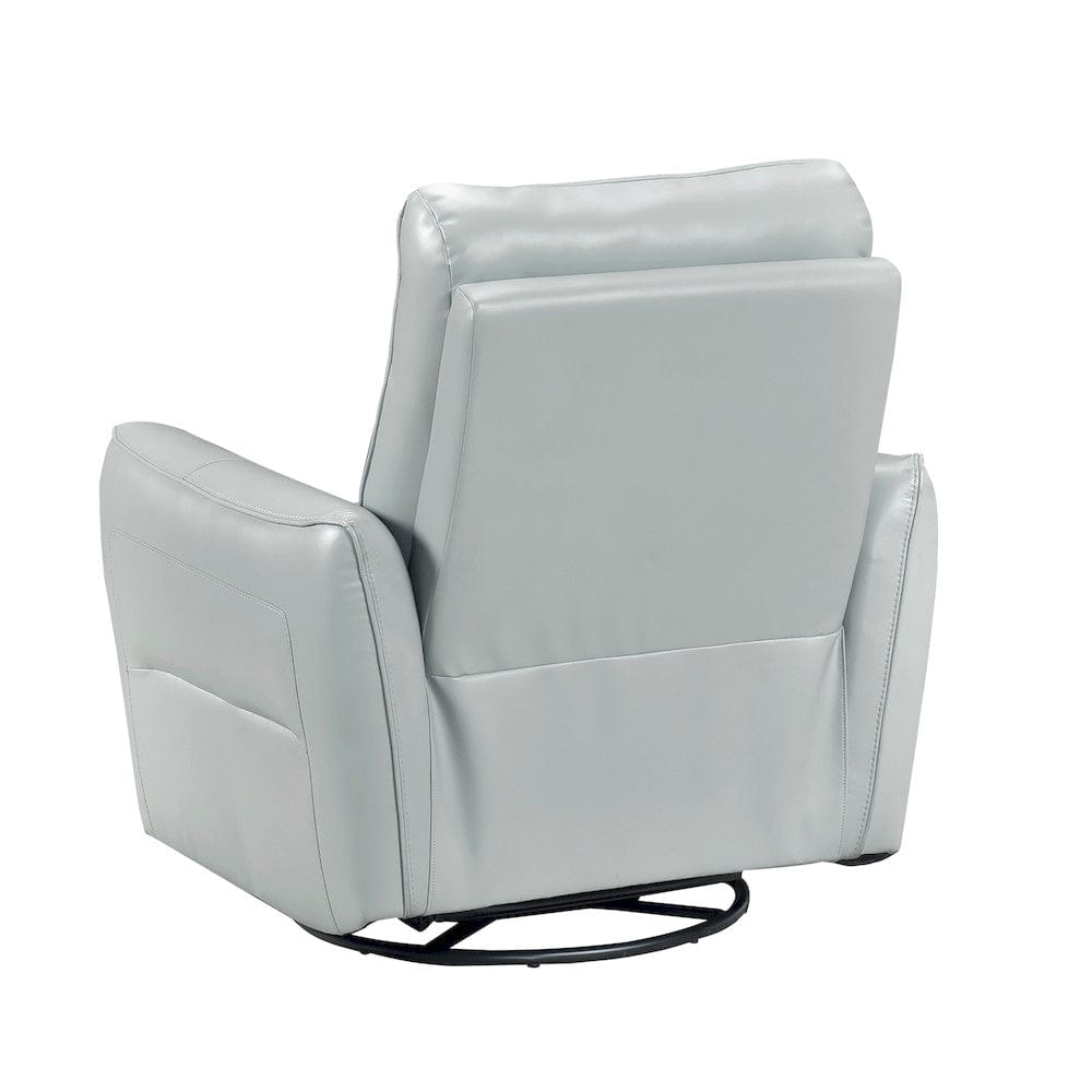 Homelegance  - Thomas Swivel Glider Reclining Chair in Aqua - 9713AQA-1SW  view 6