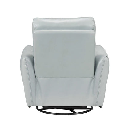 Homelegance  - Thomas Swivel Glider Reclining Chair in Aqua - 9713AQA-1SW  view 7