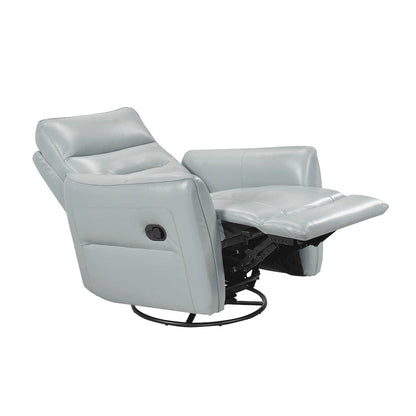 Homelegance  - Thomas Swivel Glider Reclining Chair in Aqua - 9713AQA-1SW  view 9