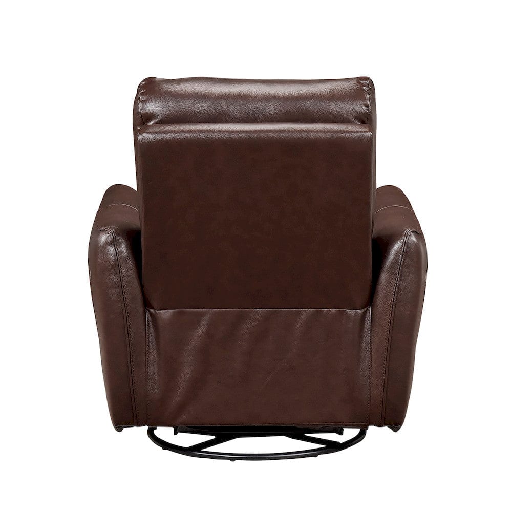 Homelegance  - Thomas Swivel Glider Reclining Chair in Brown - 9713BRW-1SW  view 4