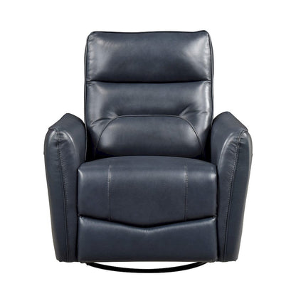 Homelegance  - Thomas Swivel Glider Reclining Chair in Dark blue - 9713DBU-1SW  view 1
