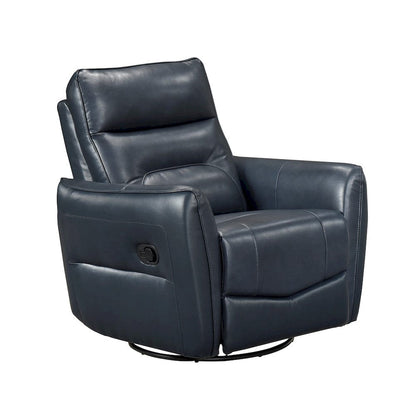 Homelegance  - Thomas Swivel Glider Reclining Chair in Dark blue - 9713DBU-1SW  view 7