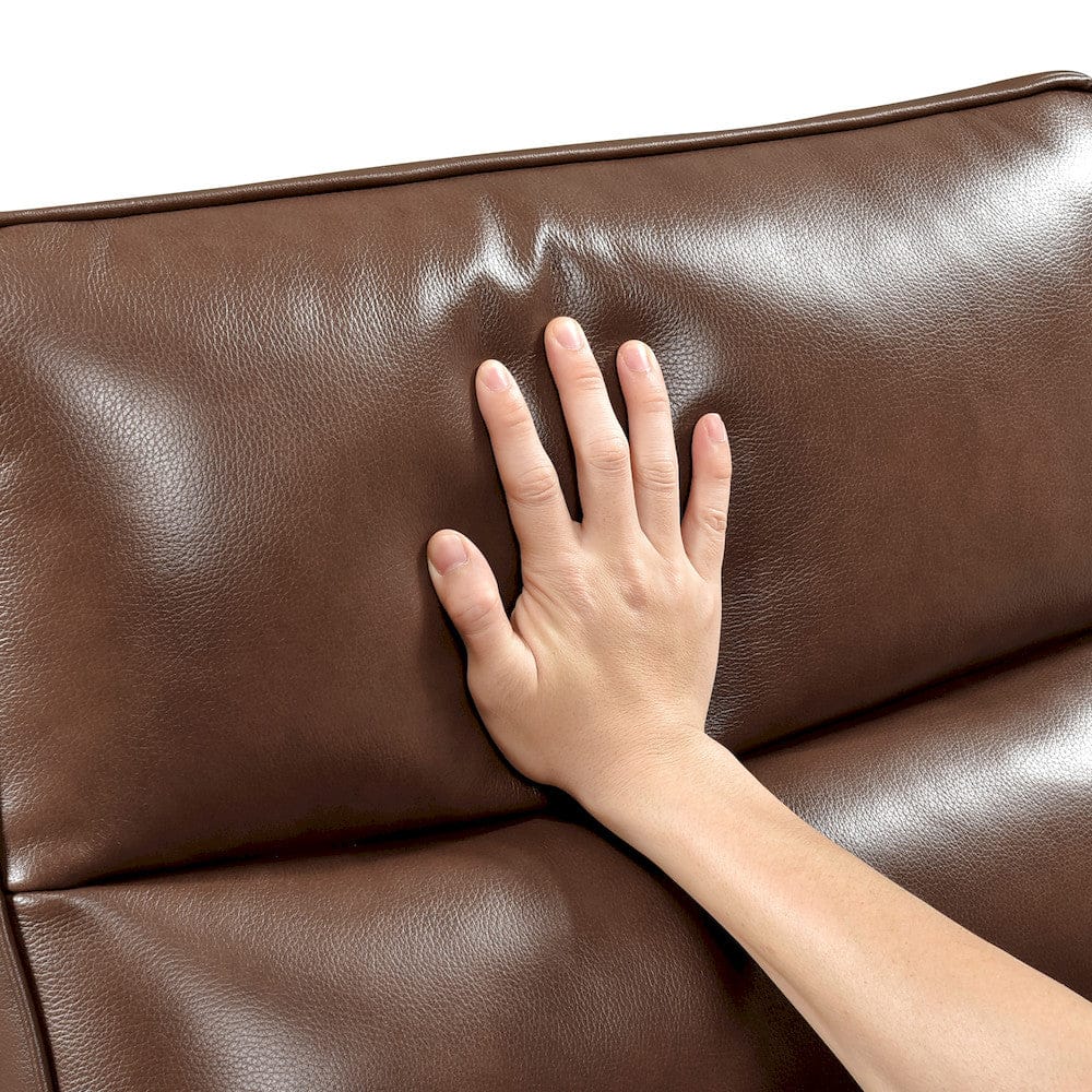Homelegance  - Thomas Swivel Glider Reclining Chair in Toffee brown - 9713TBR-1SW  view 5
