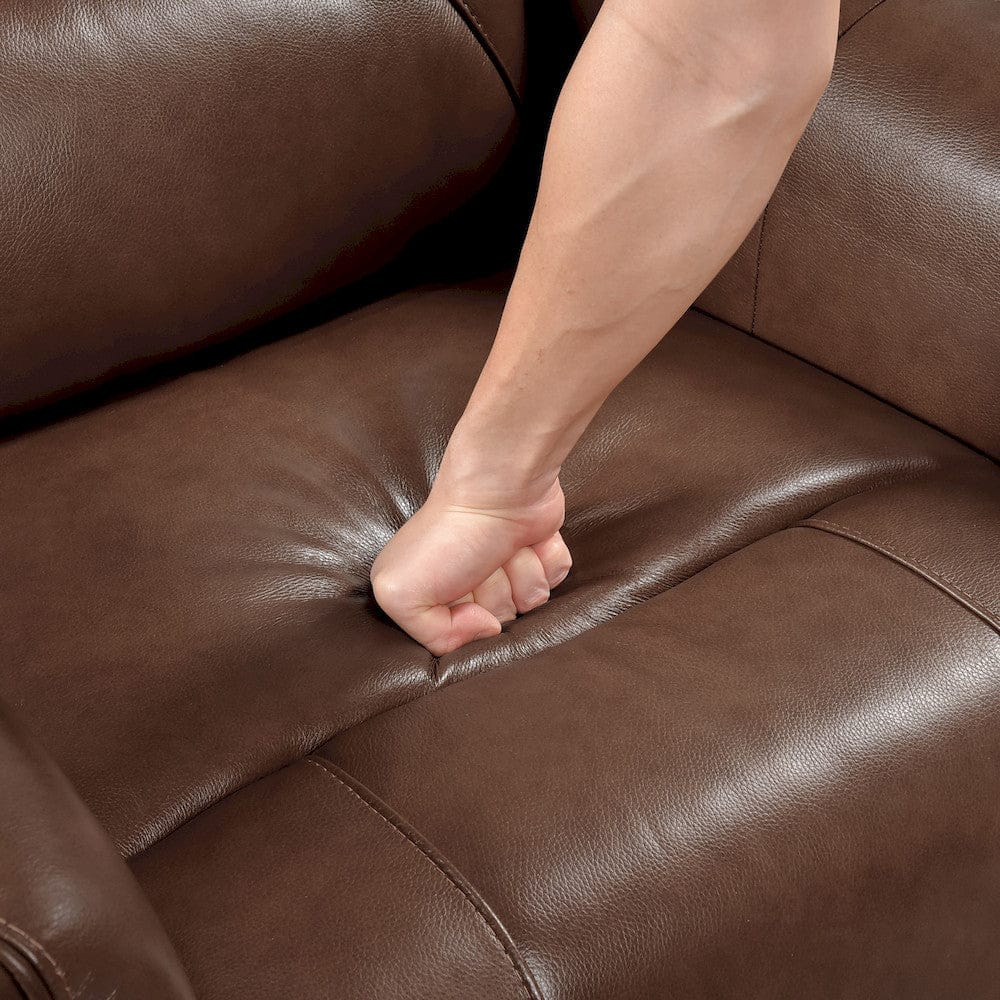 Homelegance  - Thomas Swivel Glider Reclining Chair in Toffee brown - 9713TBR-1SW  view 6