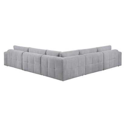 Homelegance  - Tidal 5-Piece Modular Sectional in Gray - 9155GYx51L1R  view 8