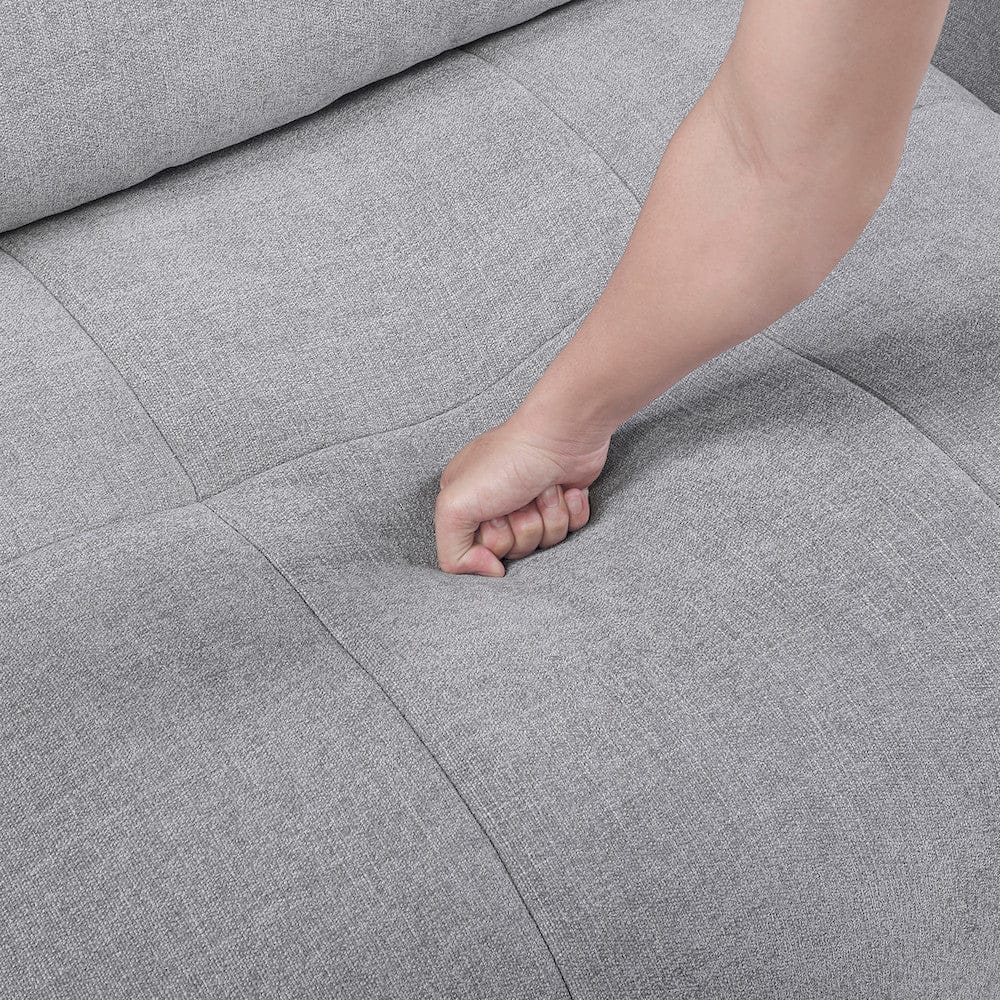 Homelegance  - Tidal Armless Chair in Gray - 9155GY-AC  view 9