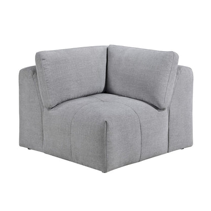 Homelegance  - Tidal Corner Seat in Gray - 9155GY-CR  view 1