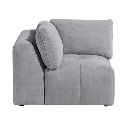Homelegance  - Tidal Corner Seat in Gray - 9155GY-CR  view 2