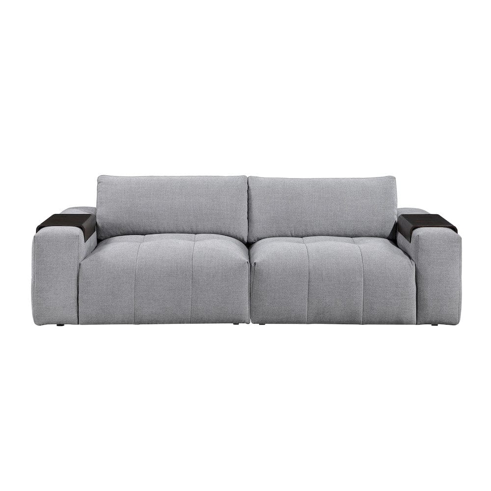Homelegance  - Tidal Love Seat in Gray - 9155GY-2x  view 1