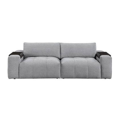 Homelegance  - Tidal Love Seat in Gray - 9155GY-2x  view 1