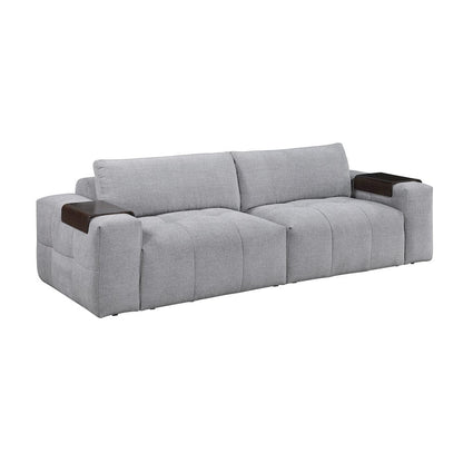 Homelegance  - Tidal Love Seat in Gray - 9155GY-2x  view 7