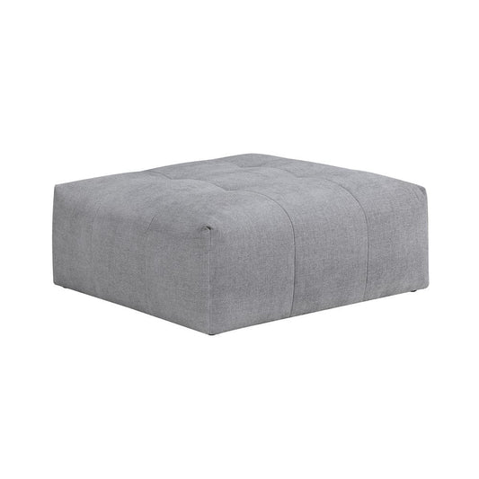 Homelegance  - Tidal Ottoman W/ Caster in Gray - 9155GY-OT  view 1