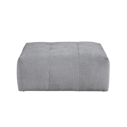 Homelegance  - Tidal Ottoman W/ Caster in Gray - 9155GY-OT  view 2