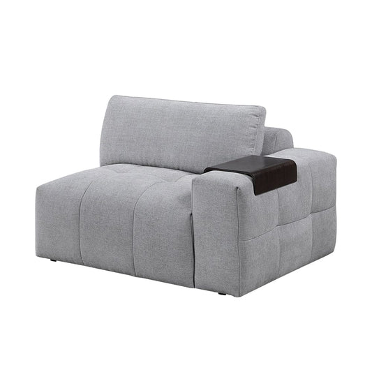 Homelegance  - Tidal Right Side Chair W/ one Arm in Gray - 9155GY-1R  view 1