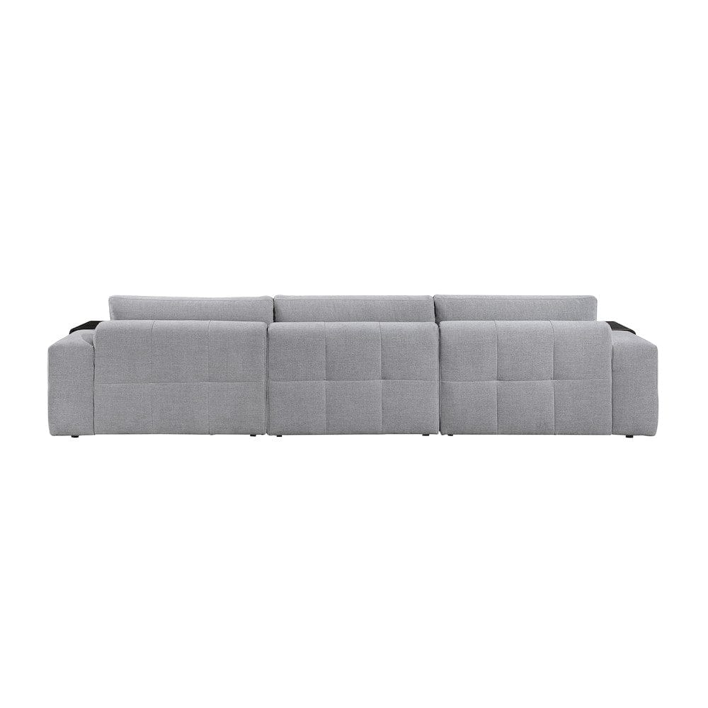 Homelegance  - Tidal Sofa in Gray - 9155GY-3x  view 2