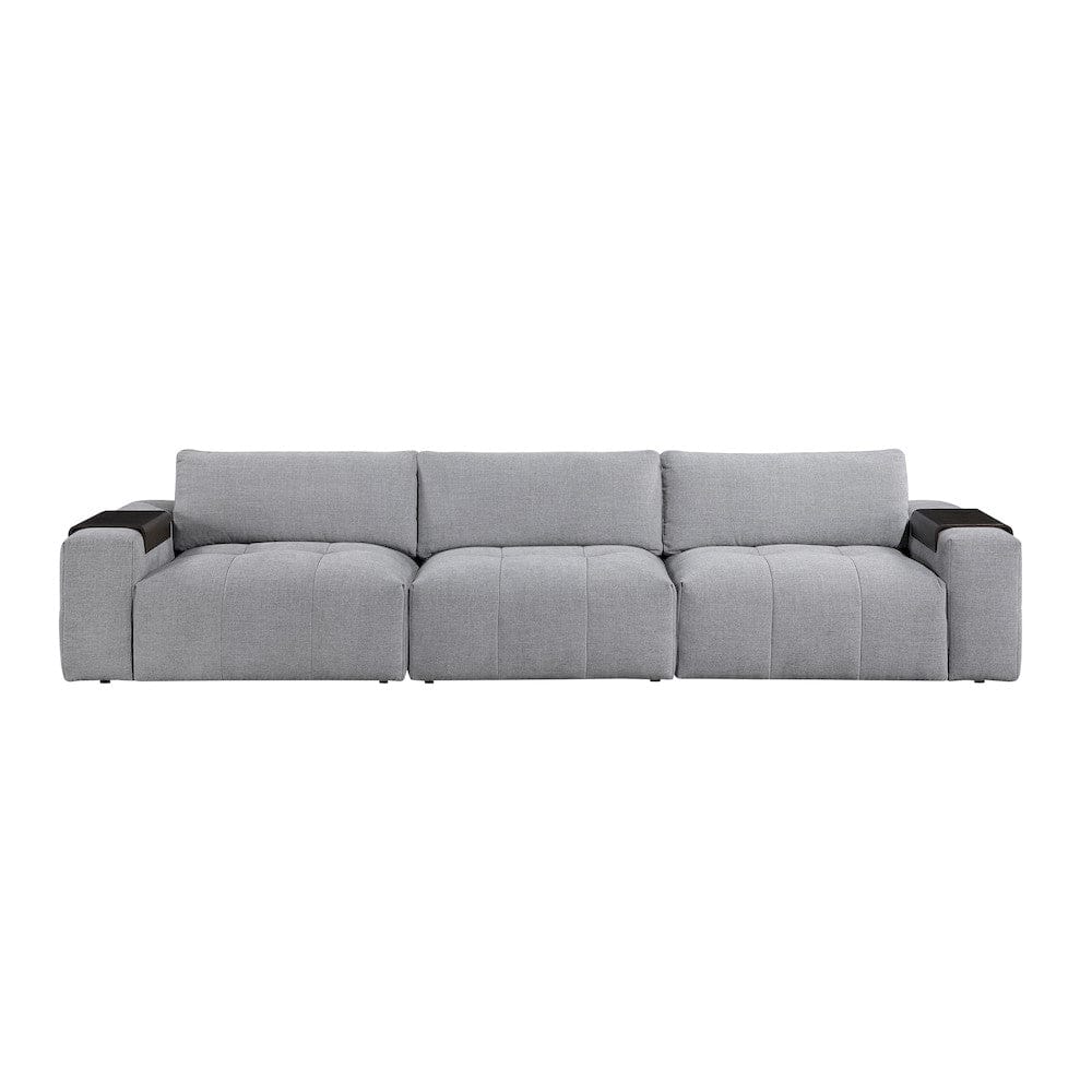 Homelegance  - Tidal Sofa in Gray - 9155GY-3x  view 3