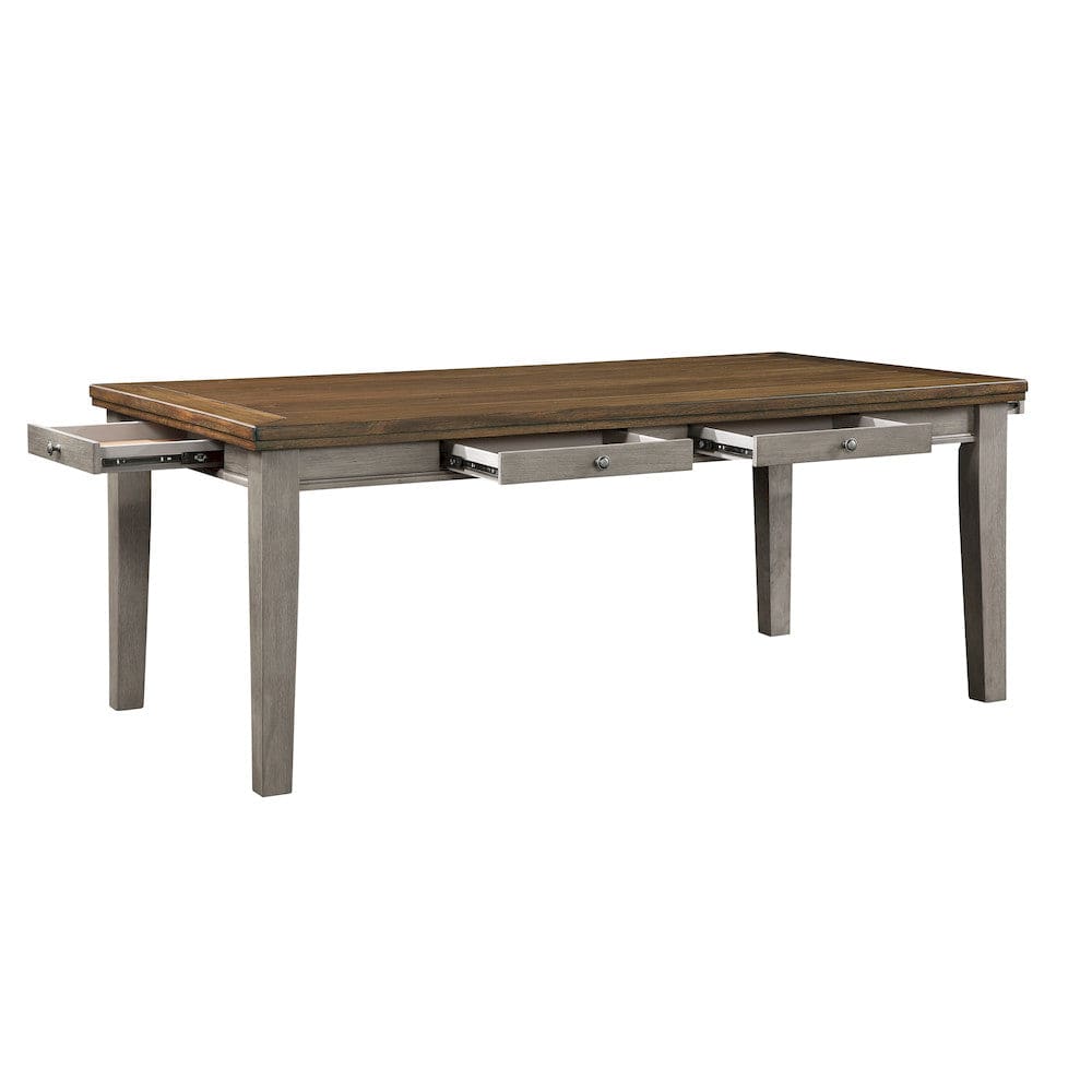 Homelegance  - Tigard Dining Table - 5761GY-78  view 4