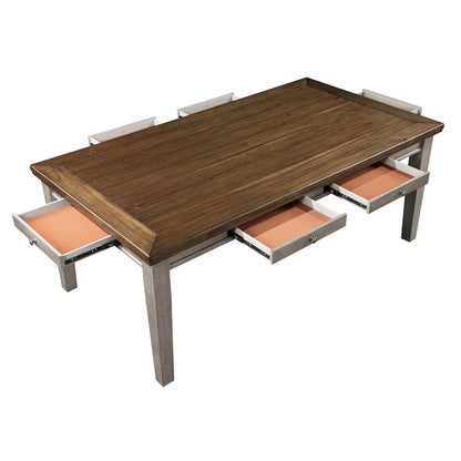 Homelegance  - Tigard Dining Table - 5761GY-78  view 5