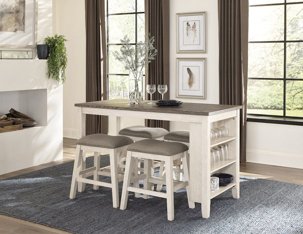 Homelegance  - Timbre Counter Height Stool in brown - 5603WW-24  view 3