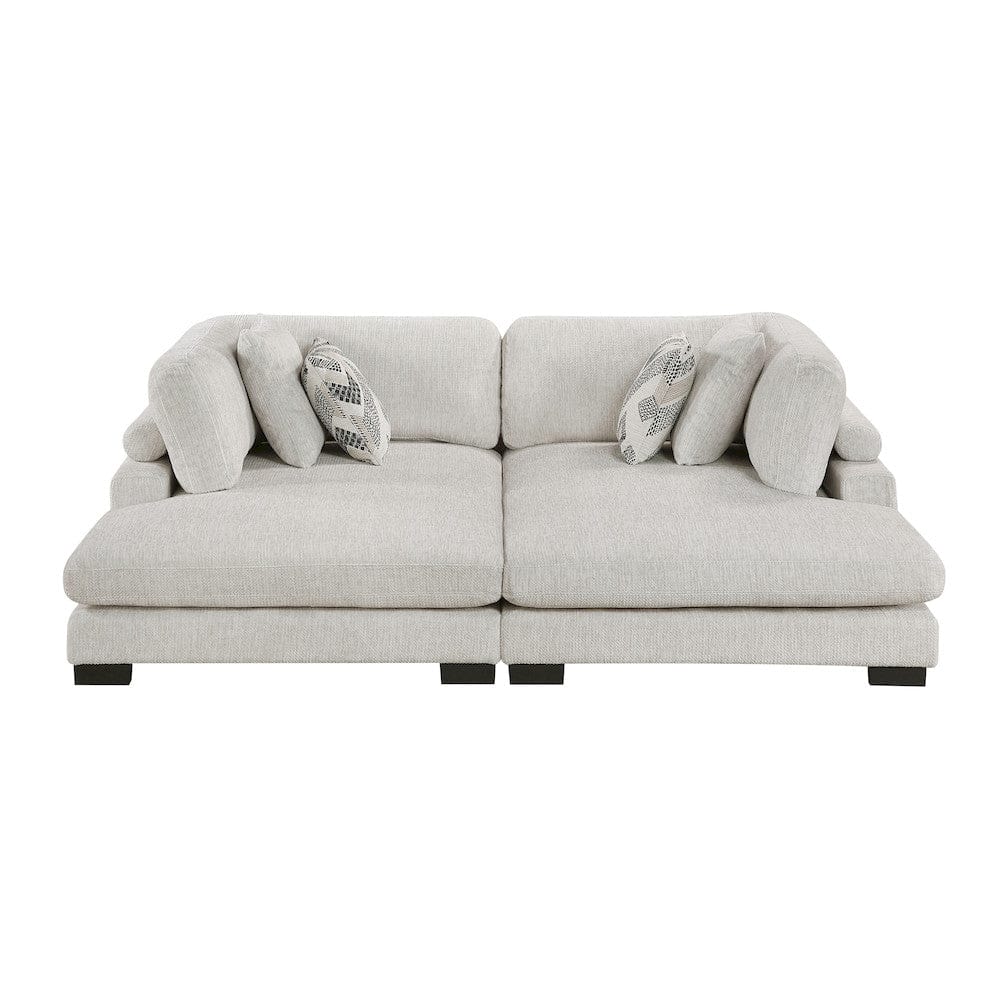 Homelegance  - Tinley 2-Piece Chaises in Beige - 9555BEGx2VC  view 1