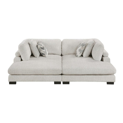 Homelegance  - Tinley 2-Piece Chaises in Beige - 9555BEGx2VC  view 1