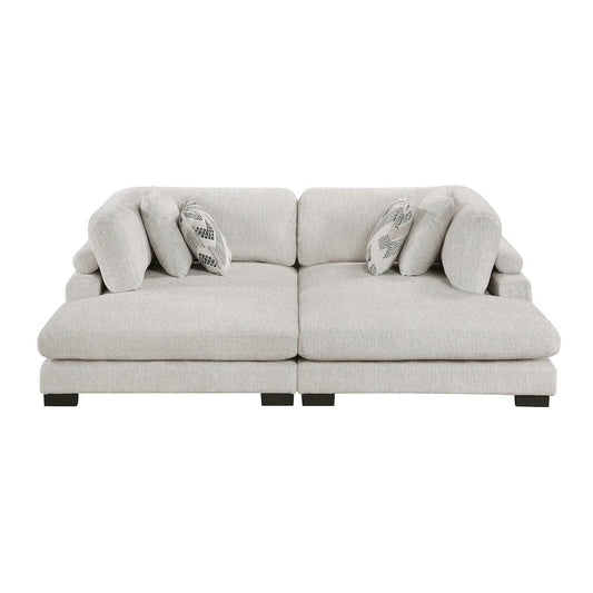 Homelegance  - Tinley 2-Piece Chaises in Beige - 9555BEGx2VC  view 1