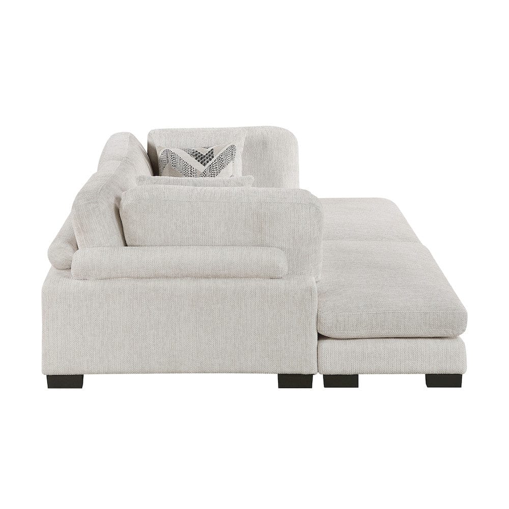 Homelegance  - Tinley 2-Piece Chaises in Beige - 9555BEGx2VC  view 2
