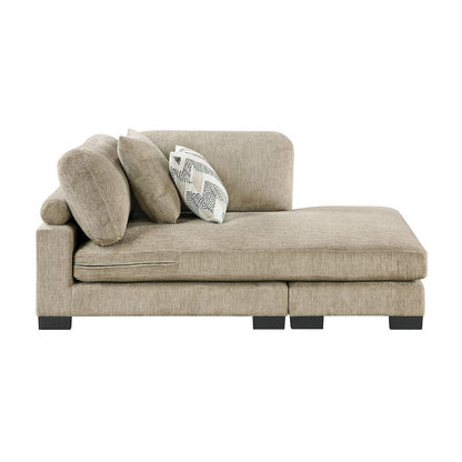 Homelegance  - Tinley 2-Piece Chaises in Brown - 9555BRWx2VC  view 5