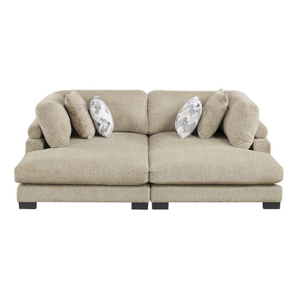Homelegance  - Tinley 2-Piece Chaises in Brown - 9555BRWx2VC  view 6